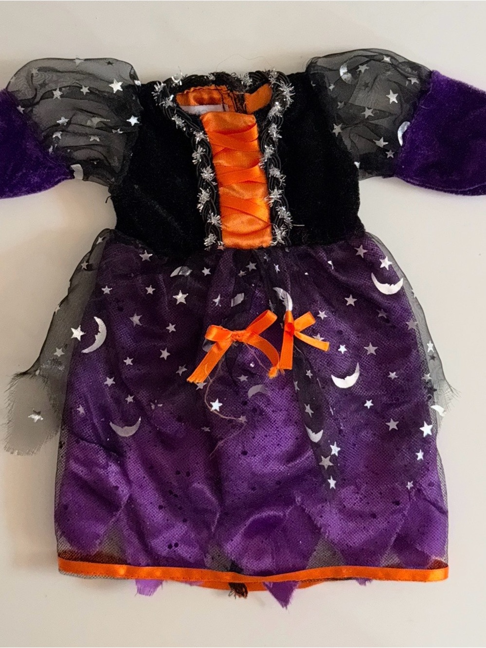 Purple and Orange Witch Dress for Doll. Fits OG and American Girl Dolls $10.